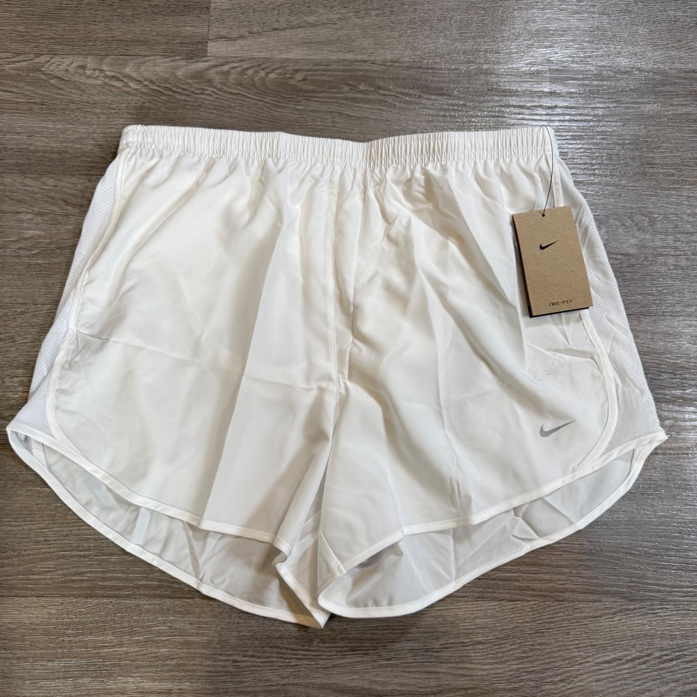 Nike Kids Dri-FIT Running Shorts White DC7645-100 Size XL+